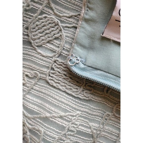 Just One Answer Skirt Womens XS Mini Front Side Slit Embroidered - Picture 13 of 16